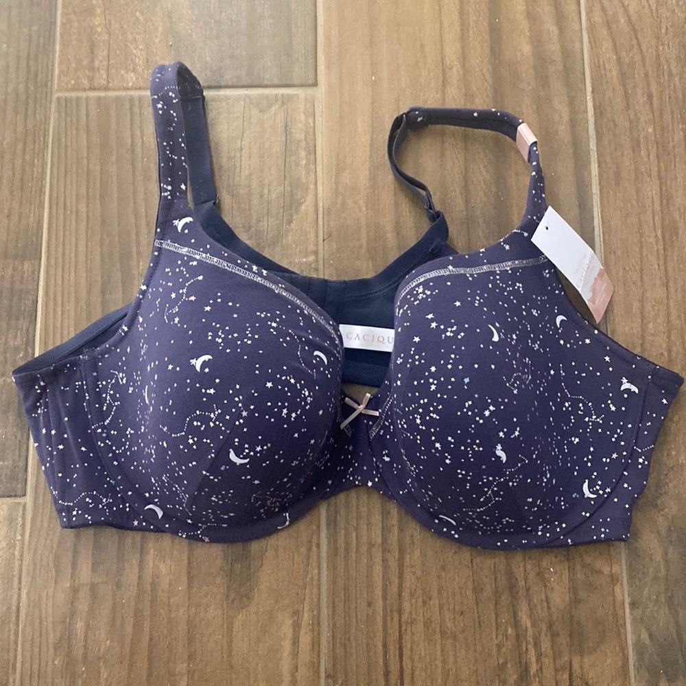 NWT CACIQUE lightly lined tshirt bra